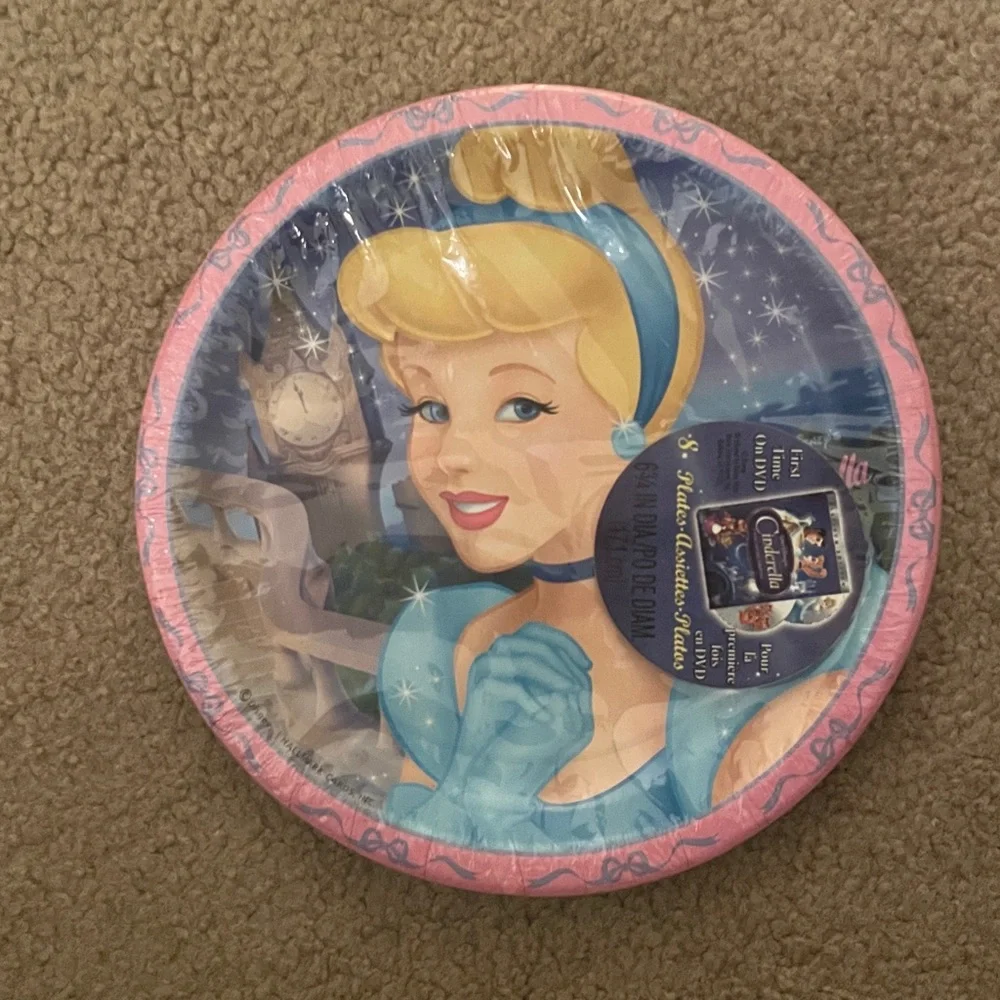 Early 2000’s Disney/Hallmark “Cinderella Stardust” Party Supplies